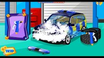 Car Wash _  Police Car _ Videos for kids _ Videos For Children,Cartoons animated 2017 tv hd