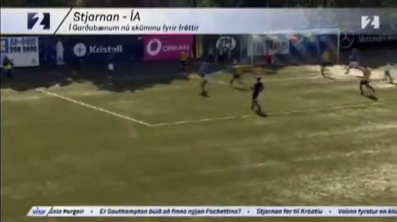 Stjarnan 2:2 Akranes (Icelandic Urvalsdeild. 24 June)