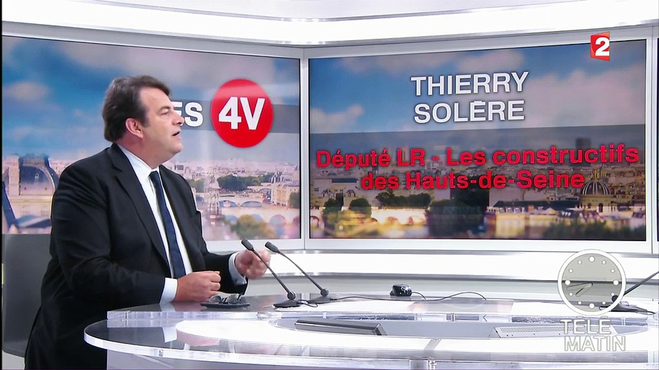 Les 4 Vérités - Solère (LR): la bataille chez les Républicains "m'intéresse mille fois moins que les réformes dont le pays a besoin"