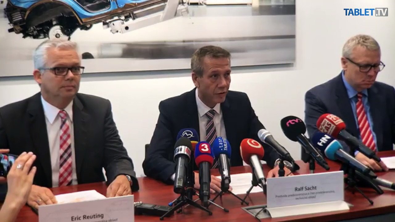 ZÁZNAM: Oficiálne vyhlásenie vedenia spoločnosti Volkswagen Slovakia