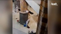 فيديو سقوط رافعه بالحرم المكي324234rty