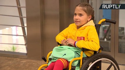 Meet the 10yo disabled girl who stole a kiss from Ronaldo