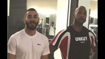 Karim Benzema et Booba se retrouvent dans une salle de musculation (Vidéo)