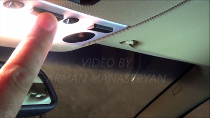 BMW E60 5 SERIES.  ADJUSTMENT OF LIGHT IN THE CAR.