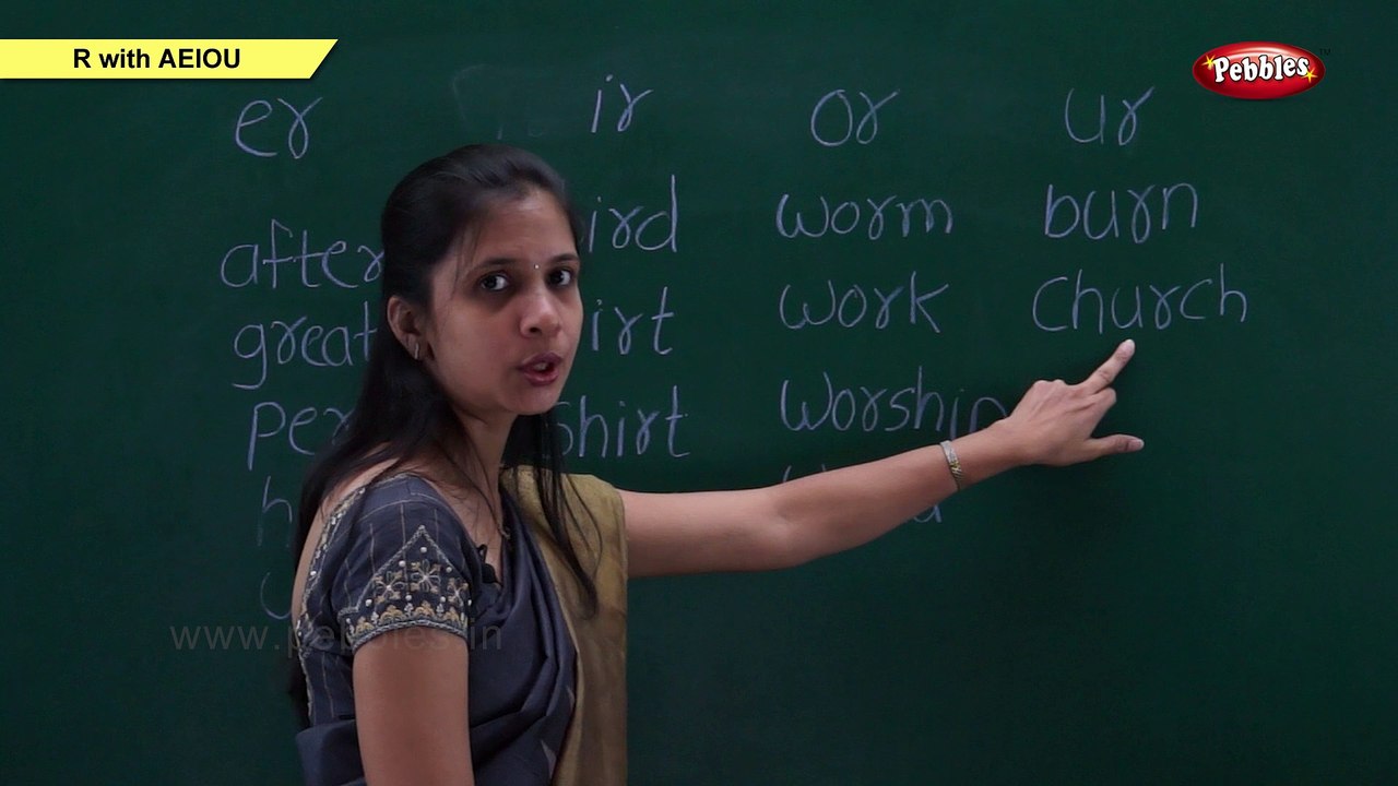 Chapter 7 R with AEIOU | Learn phonics for kids | Phonics classroom teaching lessons