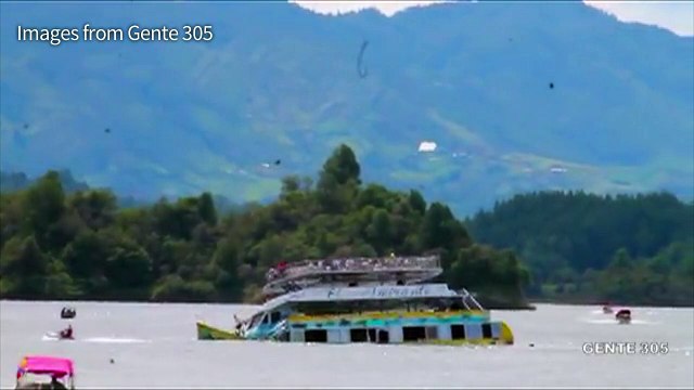 Six dead, 31 missing after Colombia tourist boat sinks