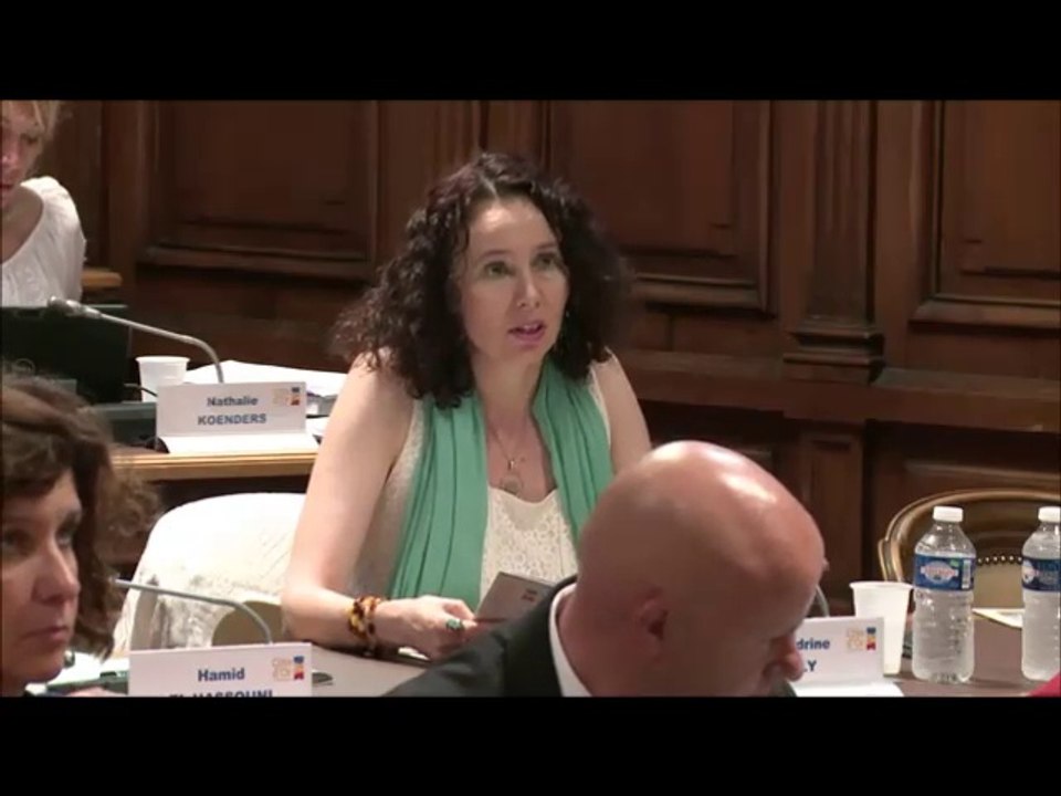 Sandrine HILY. Voeu sur l'agriculture péri-urbaine et l'alimentation. 26 juin 2017