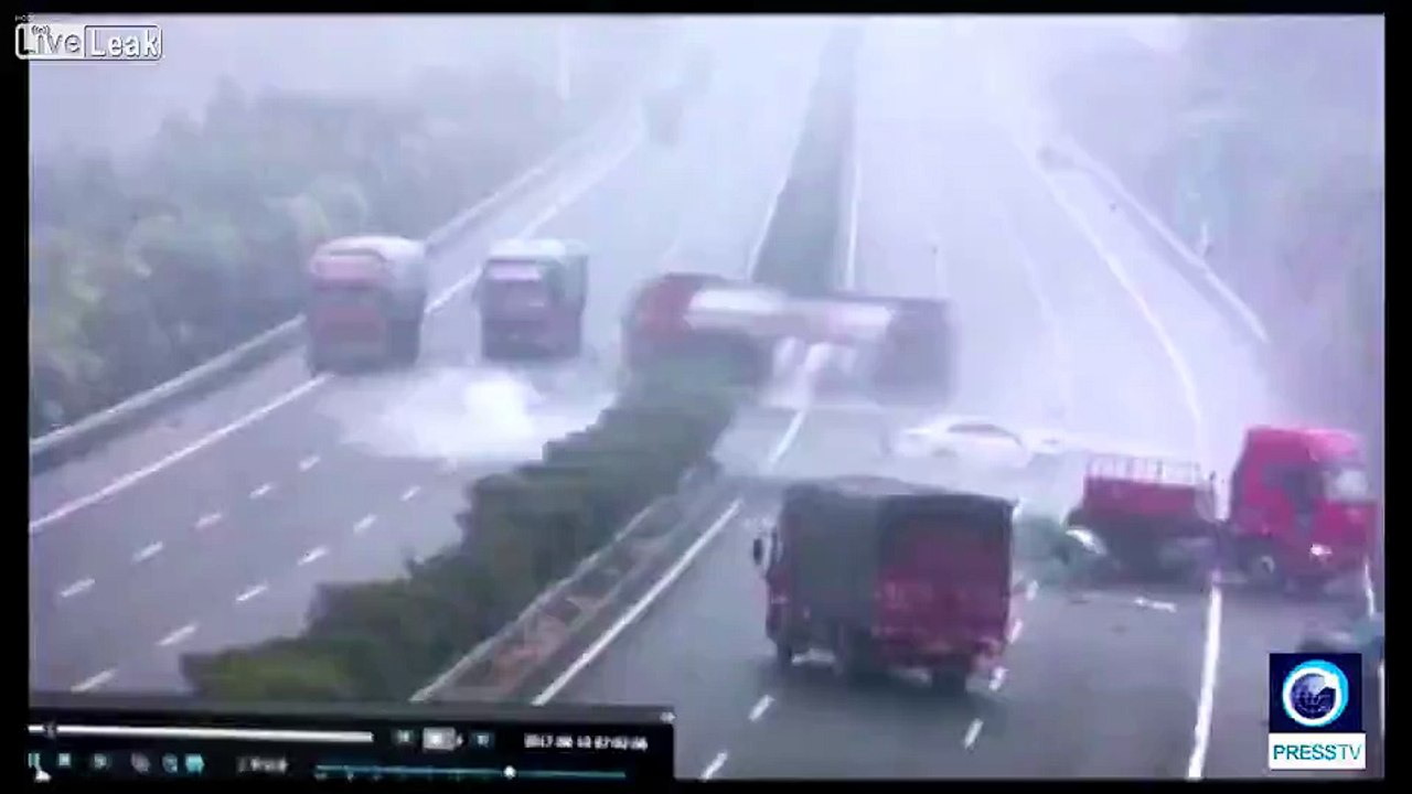 Tragic car crash in east China