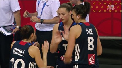 France-Grèce, 2nde période, demi-finale EuroBasket féminin 2017 (24 juin 2017)