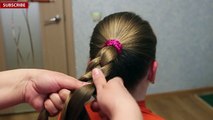 Atrás la trenza lindo peinados Escuela para 4