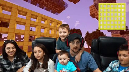 FGTEEV MINECRAFT CONNECT 4 FAMILY GAME NIGHT CHALLENGE! LOSERS EAT GRO