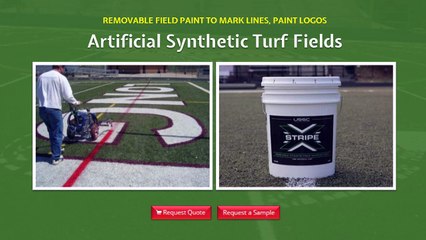 Removable field paint