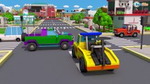 Learning Colors For Children With Cars & Tow Truck - Learn Colours For Kids