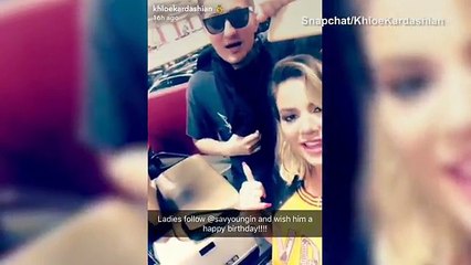 Supporting her man! Khloe brings sister Kourtney to NBA Finals