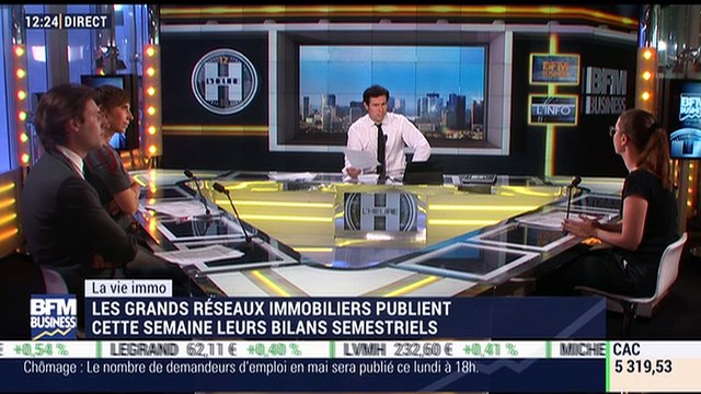 La vie immo: Les grands réseaux immobiliers publient cette semaine leurs bilans semestriels - 26/06