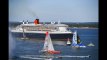 Queen Mary 2 VS Trimaran : l'improbable course