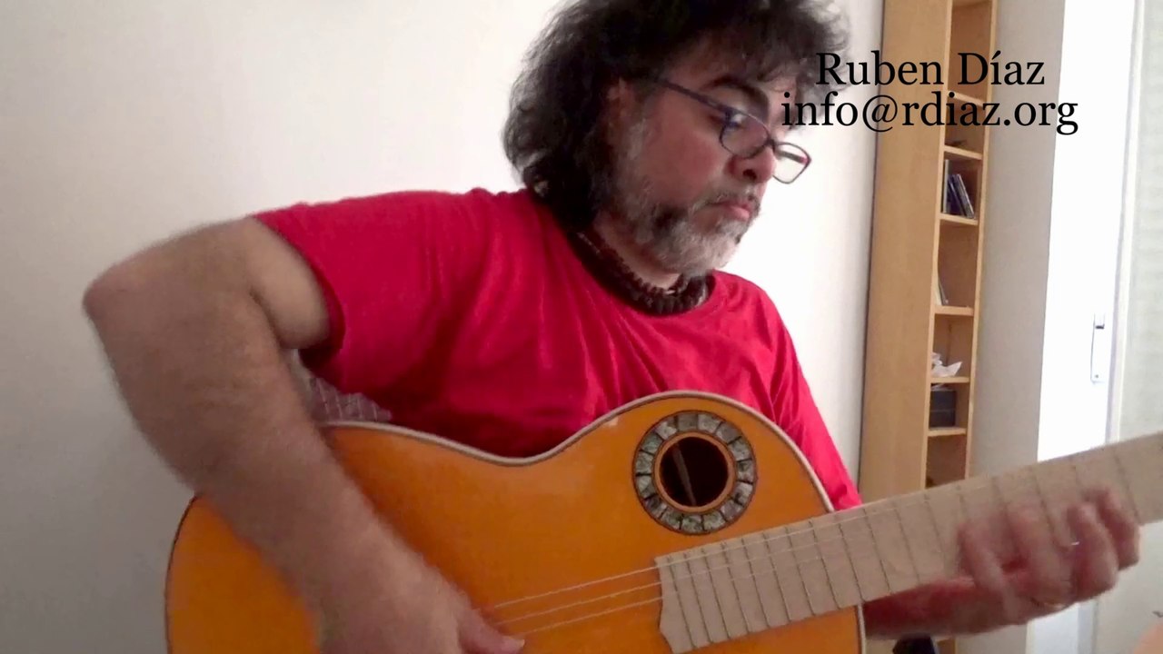 Por que este canal esta en Ingles...?  (Ruben Diaz teaching Paco de Lucia´s technique online)