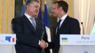Déclaration conjointe d'Emmanuel Macron et Petro Porochenko, Président d'Ukraine