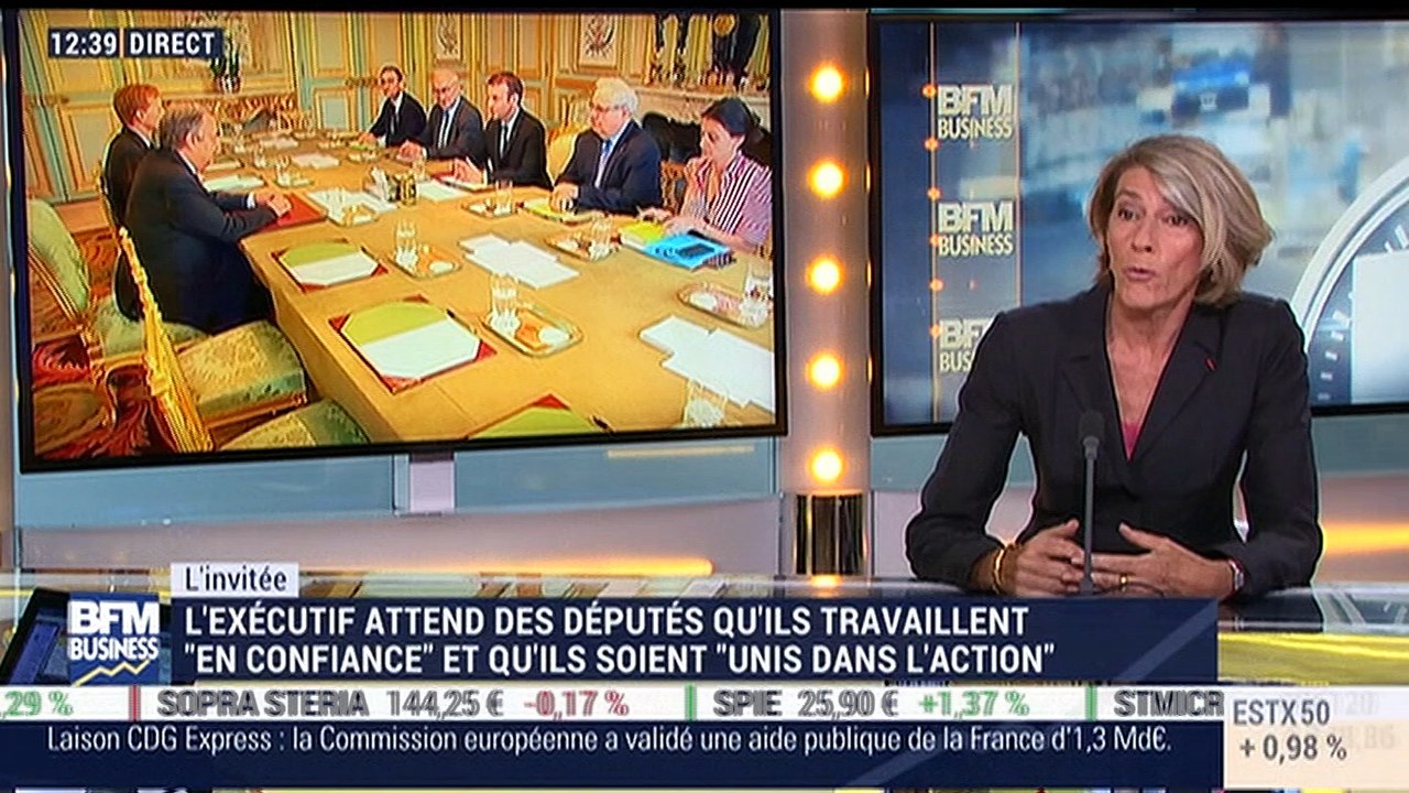 "Si la réunion au Congrès est confirmée, ce sera un signe de la prééminence d'Emmanuel Macron", Laurence Vichnievsky - 26/06