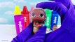Bébé les couleurs la famille doigt pour enfants Apprendre pâte à modeler enceinte Princesse jouets Disney moana