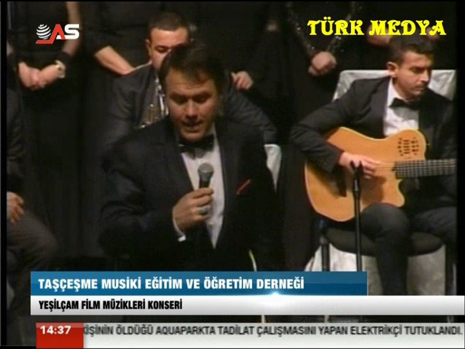 CİHAN AKIN AYAĞINDA KUNDURA YEŞİLÇAM FİLM MÜZİKLERİ KONSERİ AS TV TÜRK MEDYA