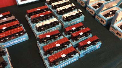 Vente aux enchères de petits trains