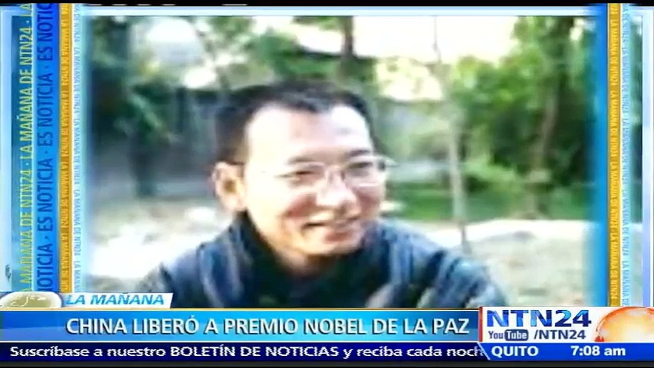 China libera al premio Nobel de Paz Liu Xiaobo tras ser diagnosticado con cáncer de hígado