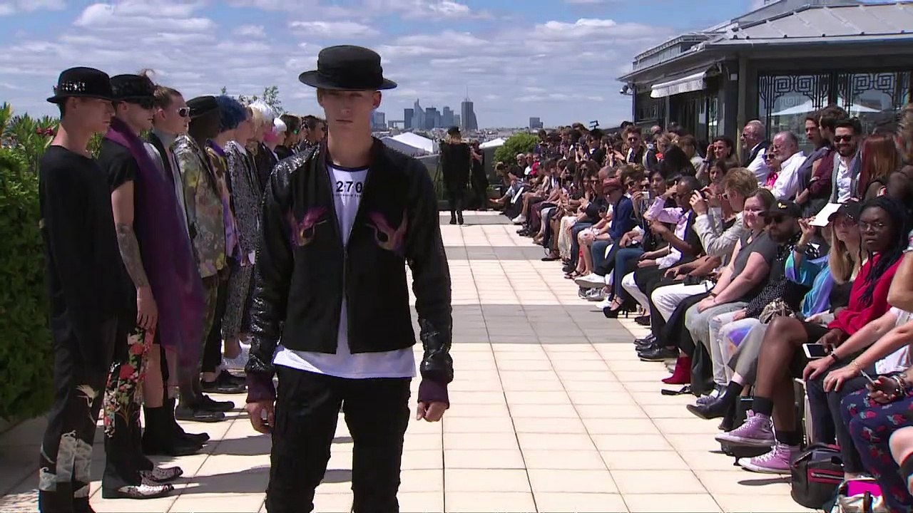 Fashion Week homme: défilé Rynshu à Paris