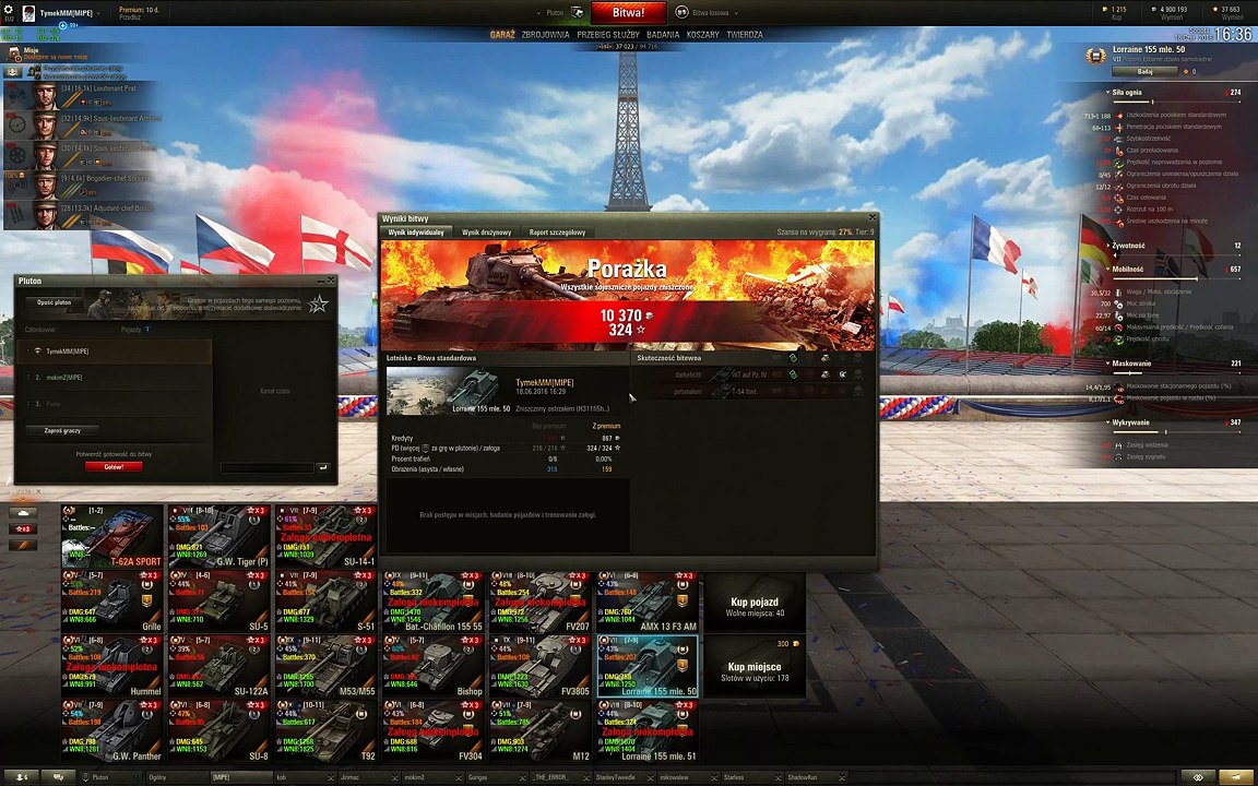 Live Stream #013 - WOT on GTX 1070 2560x1600 max settings