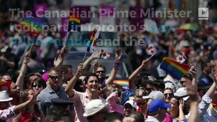 Justin Trudeau at Toronto Pride is the only thing you need to see today