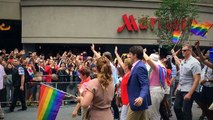 Justin Trudeau Marches in Toronto Pride Parade