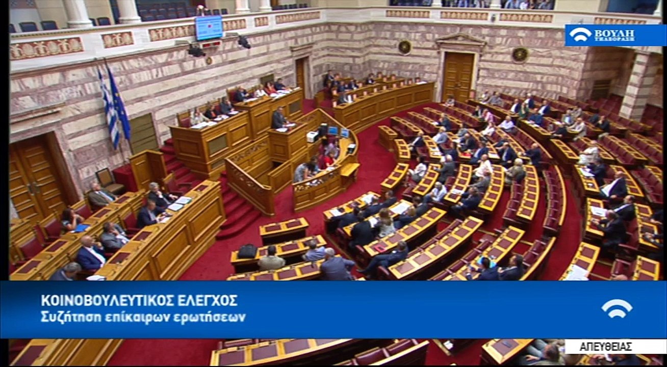Τοποθέτηση Πάνου Καμμένου στη Βουλή