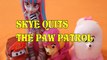 SKYE QUITS THE PAW PATROL + LIGHTENING MCQUEEN DREAMWORKS GIDGET TSLOP DISNEY Toys Kids Video