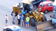 Awesome videos people doing amazing things, top 20 of heavy machinery destroy a car