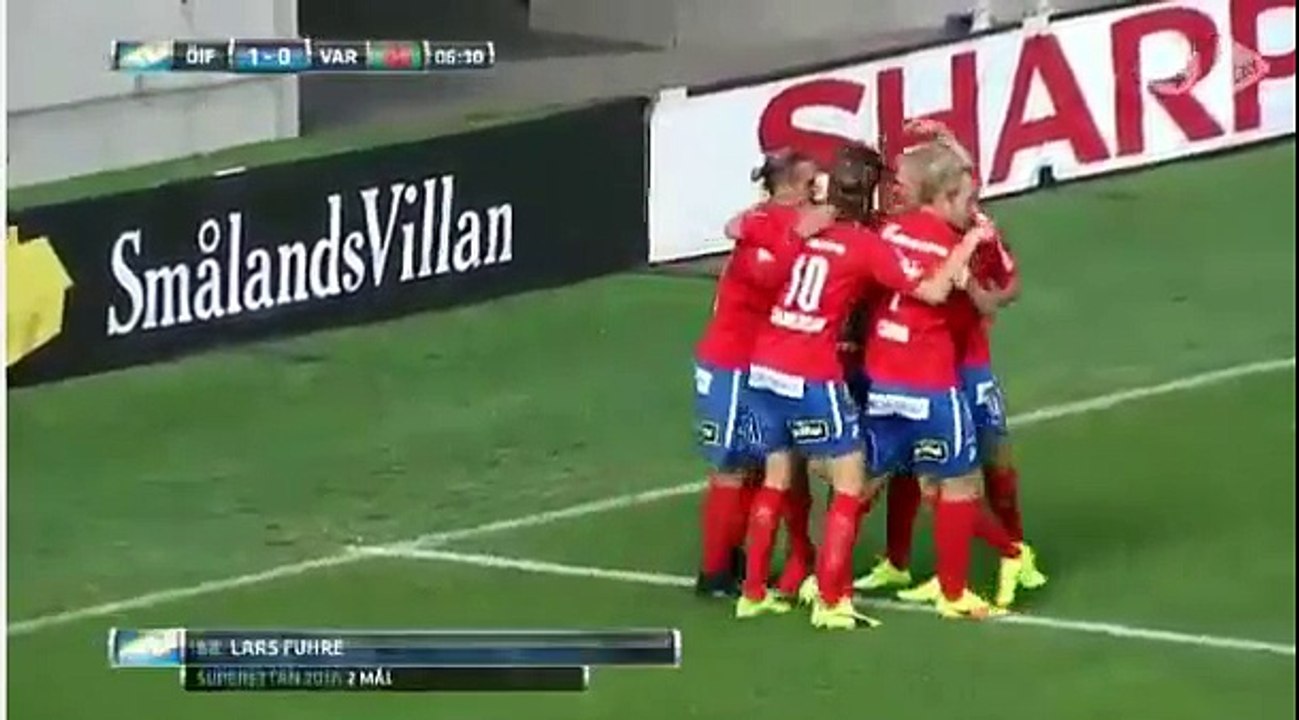 Oesters 5:2 Varberg (Swedish Superettan 25 June)