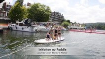 Initiation au paddle pendant les jours blancs, à Namur