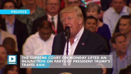 Supreme Court: Parts of Trump's travel ban to take effect