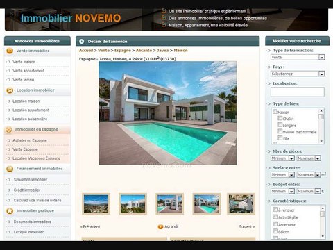Novemo : Vente Maisons / Appartements : Marché immobilier - Dynamisme des transactions immobilières ? - novemo.com