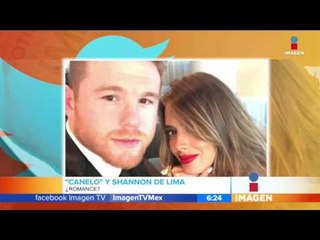 El Canelo sí anda con la ex de Marc Anthony  | Imagen Noticias con Francisco Zea