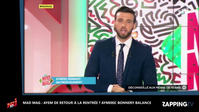 Mad Mag : Ayem animatrice à la rentrée ? Aymeric Bonnery confirme ! (Vidéo)