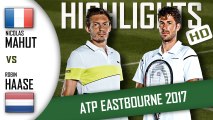 Nicolas MAHUT vs Robin HAASE (HD Highlights) ATP Eastbourne 2017