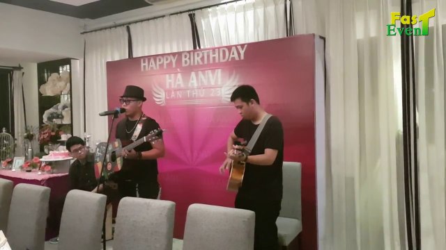 Ban Nhạc Acoustic Biểu Diễn Tiệc Sinh Nhật - 0932 995 932
