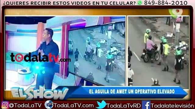 AMET lanza unidad para impedir tránsito de motocicletas y camiones por túneles y elevados-El Show Del Mediodía-Video
