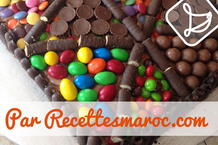 Gateau Bonbons Au Chocolat Chocolate Candy Cake حلوى بالشوكولا Video Dailymotion