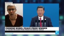 Chinese Nobel Peace Prize Winner released from prison on medical parole