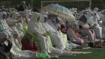 Los musulmanes de Melilla celebran el fin del Ramadán