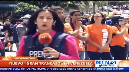 Avanza el "Trancazo Nacional" en Venezuela en contra de la constituyente promovida por Nicolás Maduro