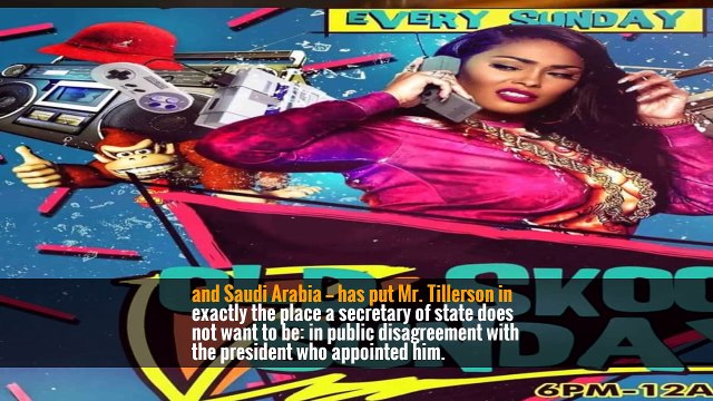 Where Trump Zigs, Tillerson Zags, Putting Him at Odds With White House