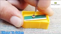 Life Hacks for Sharpener that you don't know بعض استخدامات براية الاقلام ربما لم تكن تعرفها