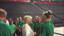 Prince Charles and Camilla visit Manchester Arena